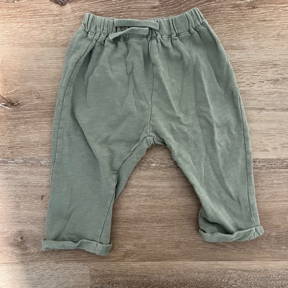 H&M 18M Olive Joggers
